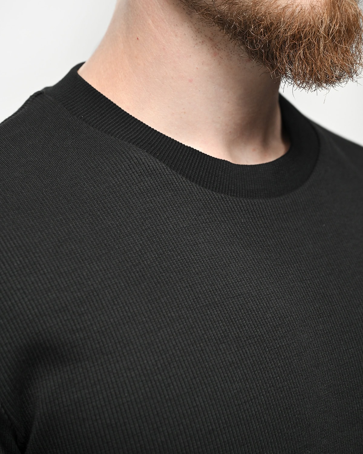 LAYERED RIB LONG SLEEVE T-SHIRT - Image 8