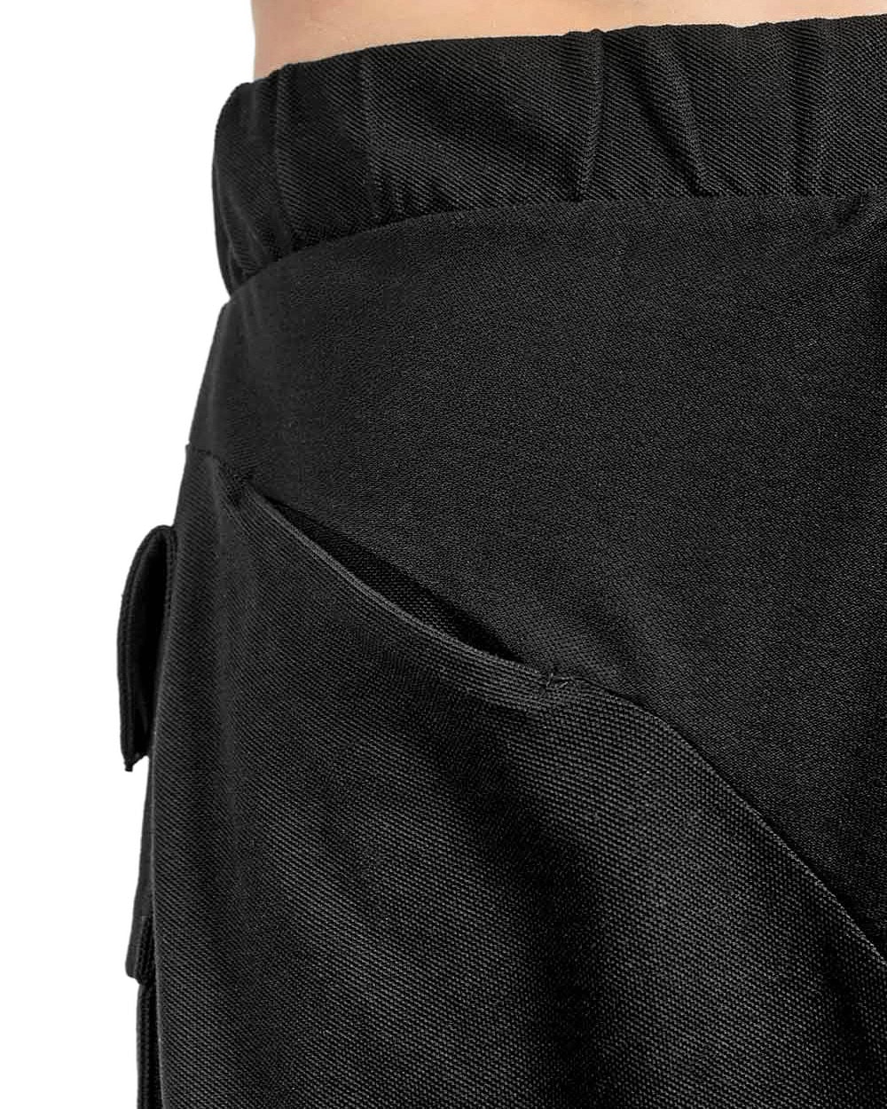 Cargo Drop Crotch Shifted Pants - Image 7