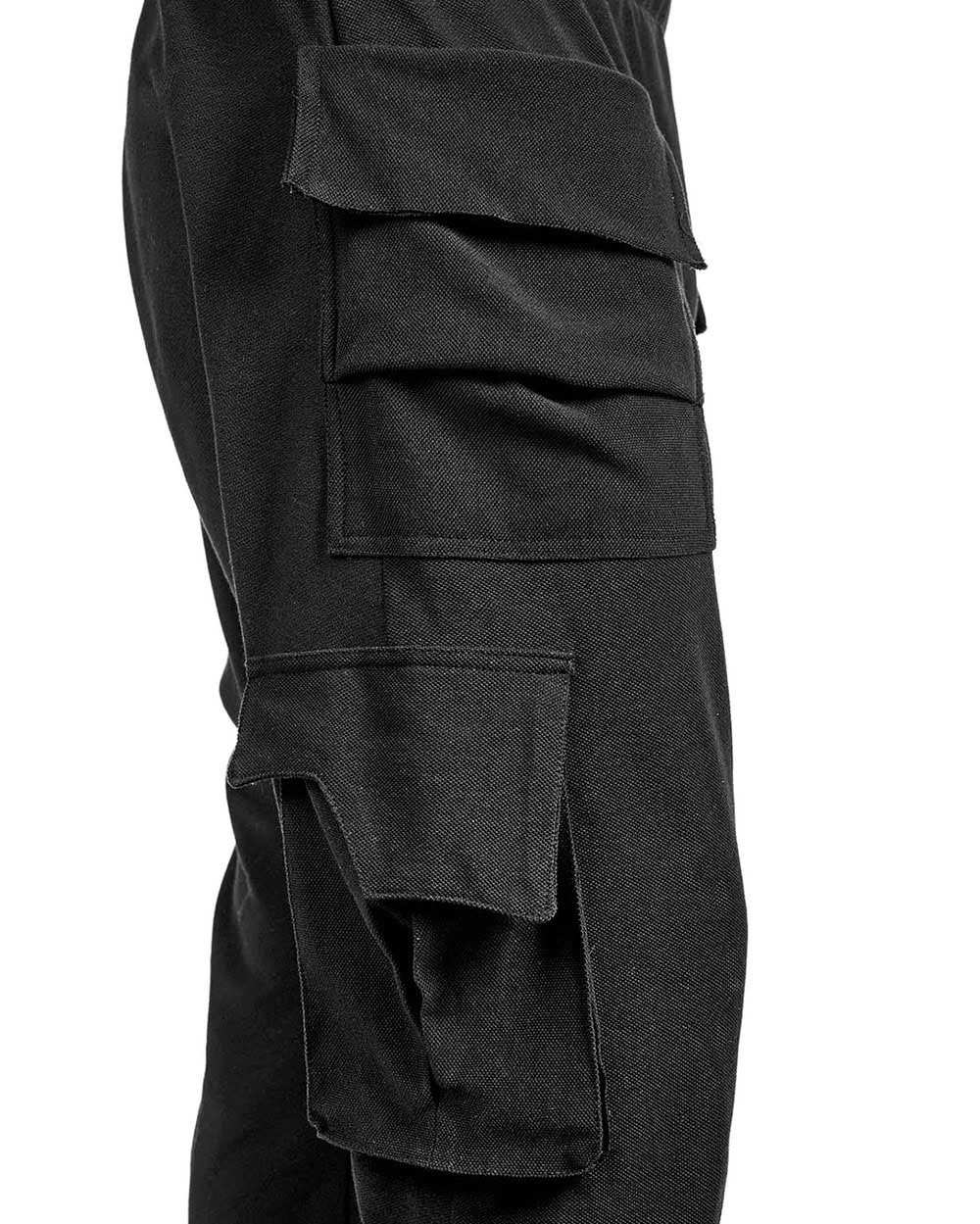 Cargo Drop Crotch Shifted Pants - Image 5
