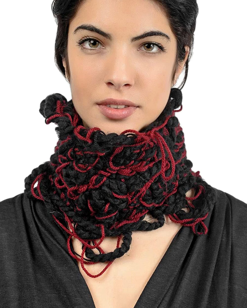 Red Fiber Bond Neck Warmer - Image 5