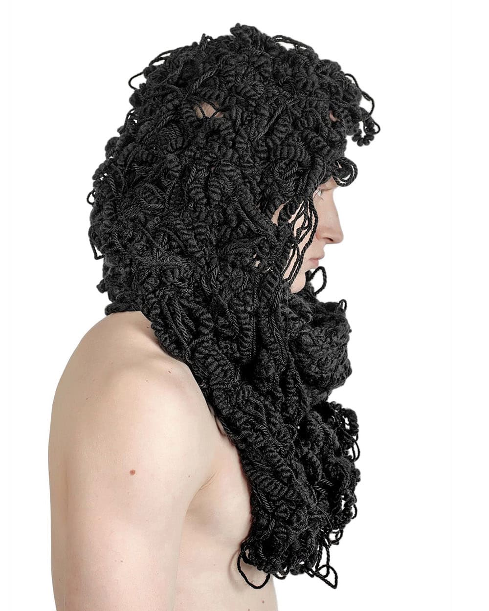 Black Fiber Bond Hood & Neck Warmer - Image 5