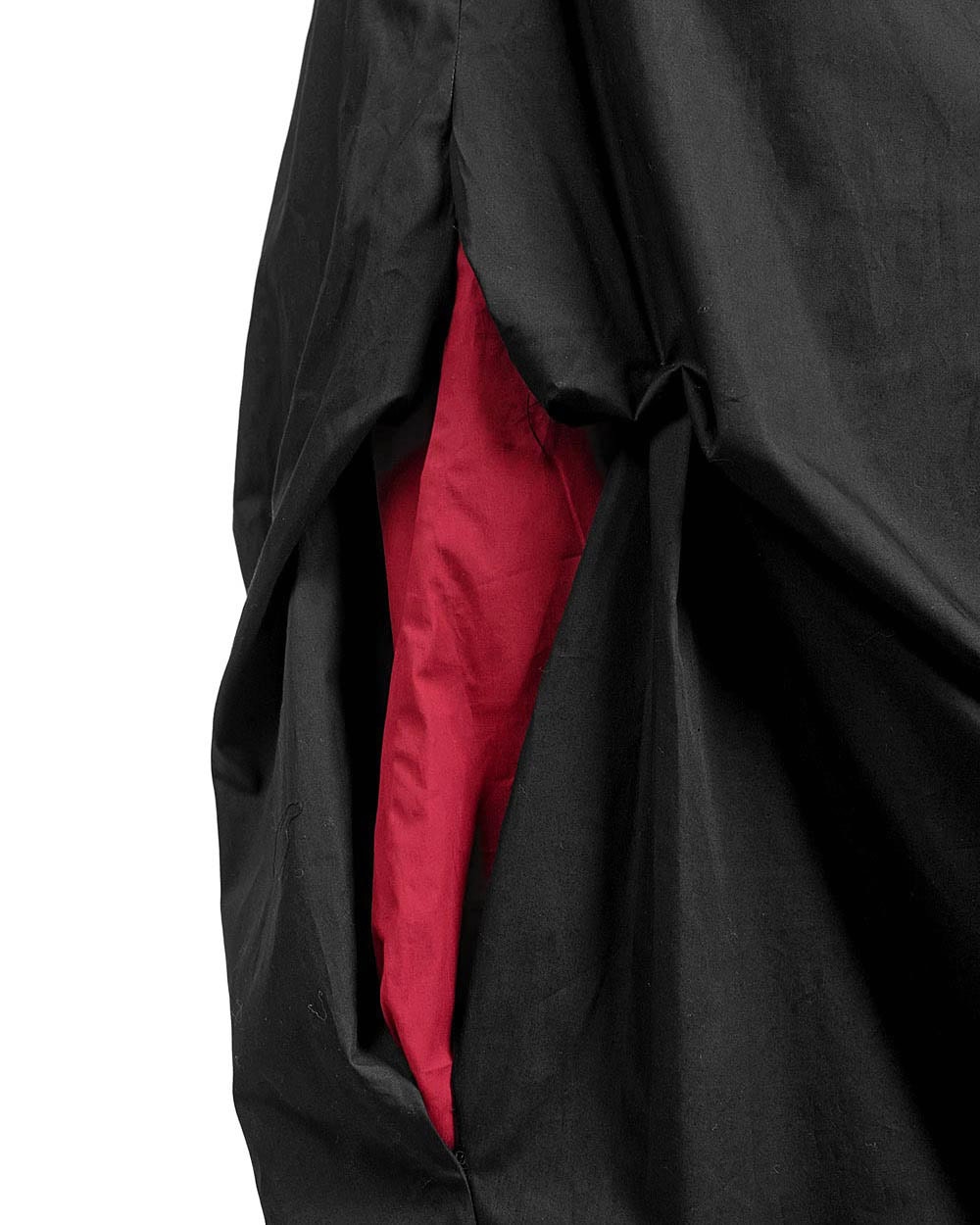 Draped Layered Asymmetric Skirt - Image 6