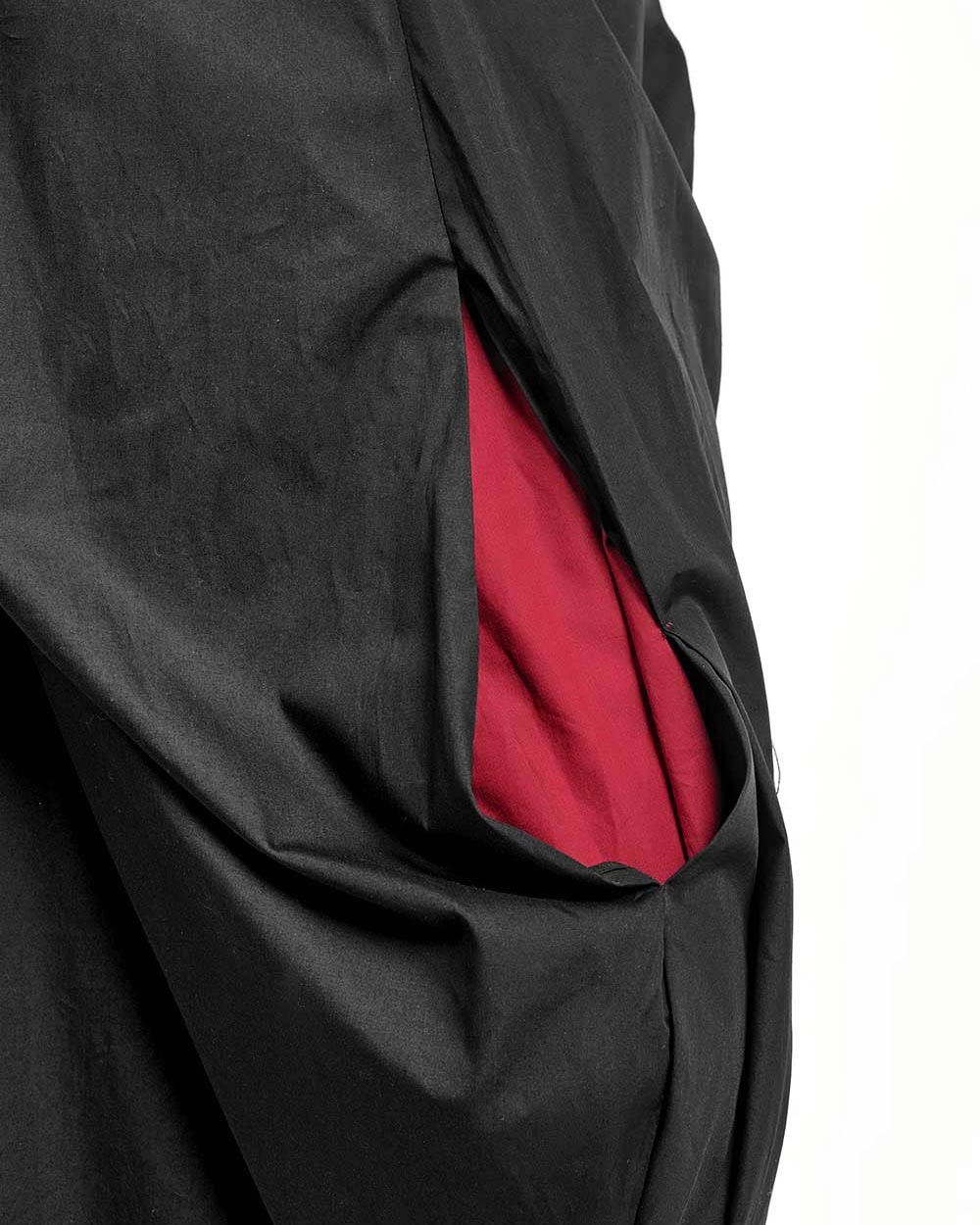 Draped Layered Asymmetric Skirt - Image 7