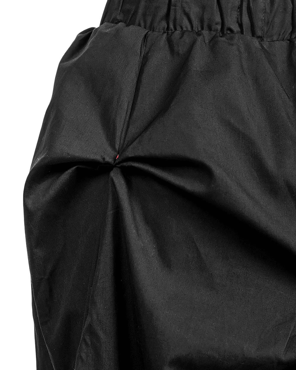 Draped Layered Asymmetric Skirt - Image 9