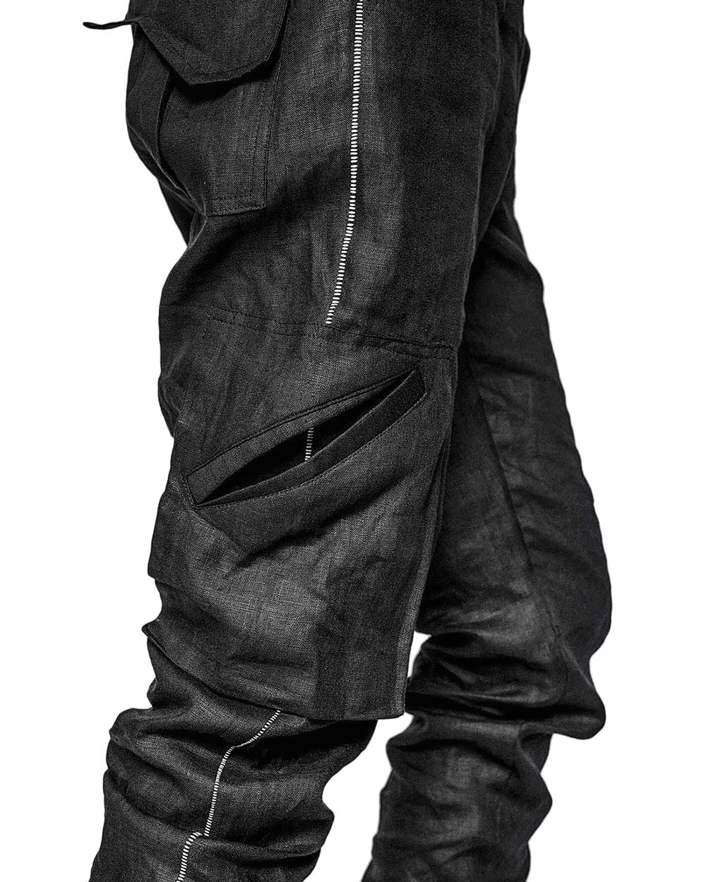 Cargo Multi-Pocket Tracksuit Pants - Image 6