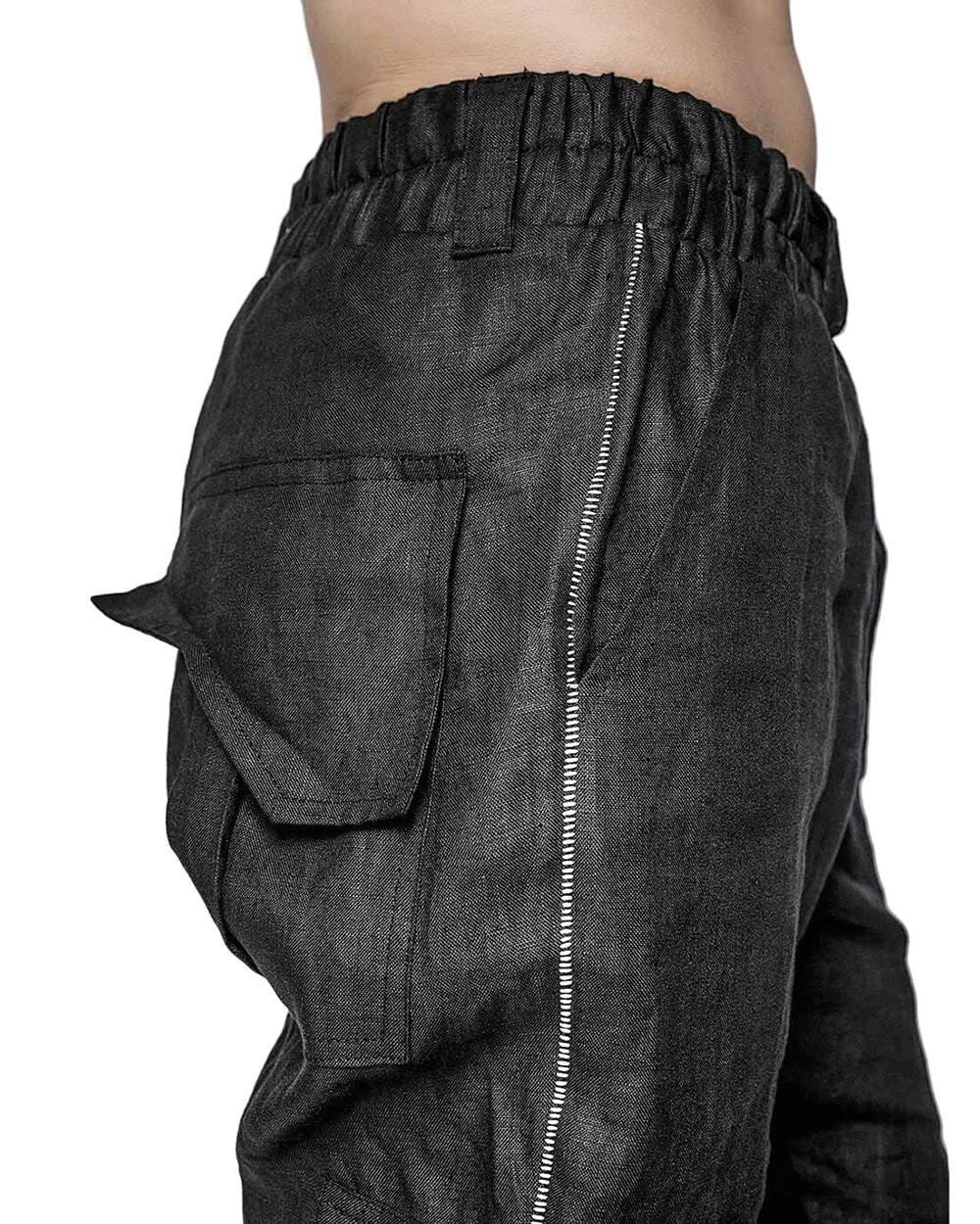 Cargo Multi-Pocket Tracksuit Pants - Image 7
