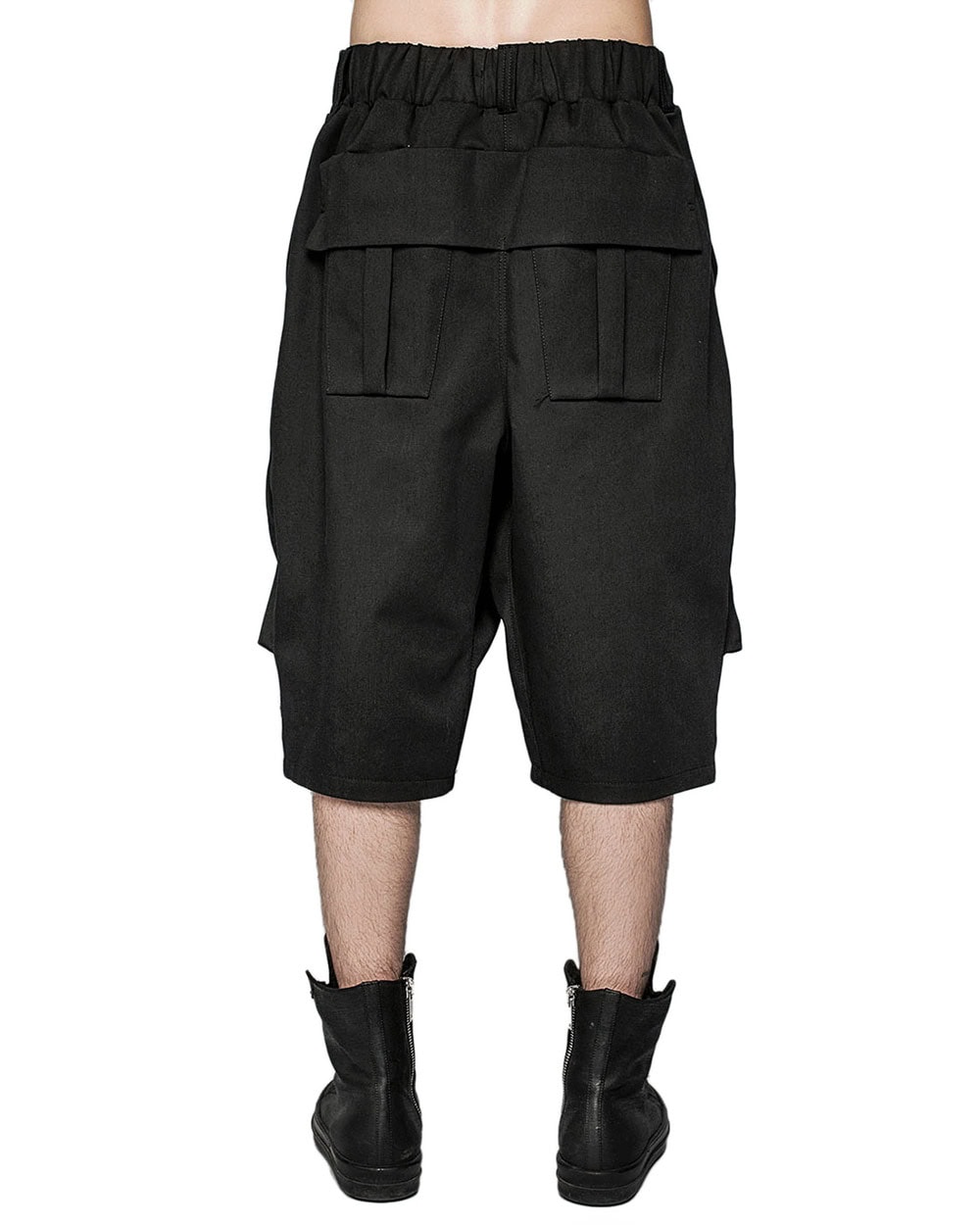 Cargo Pouch Dropcrotch Shorts - Image 5