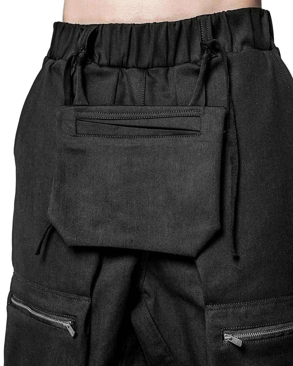 Cargo Pouch Dropcrotch Shorts - Image 9