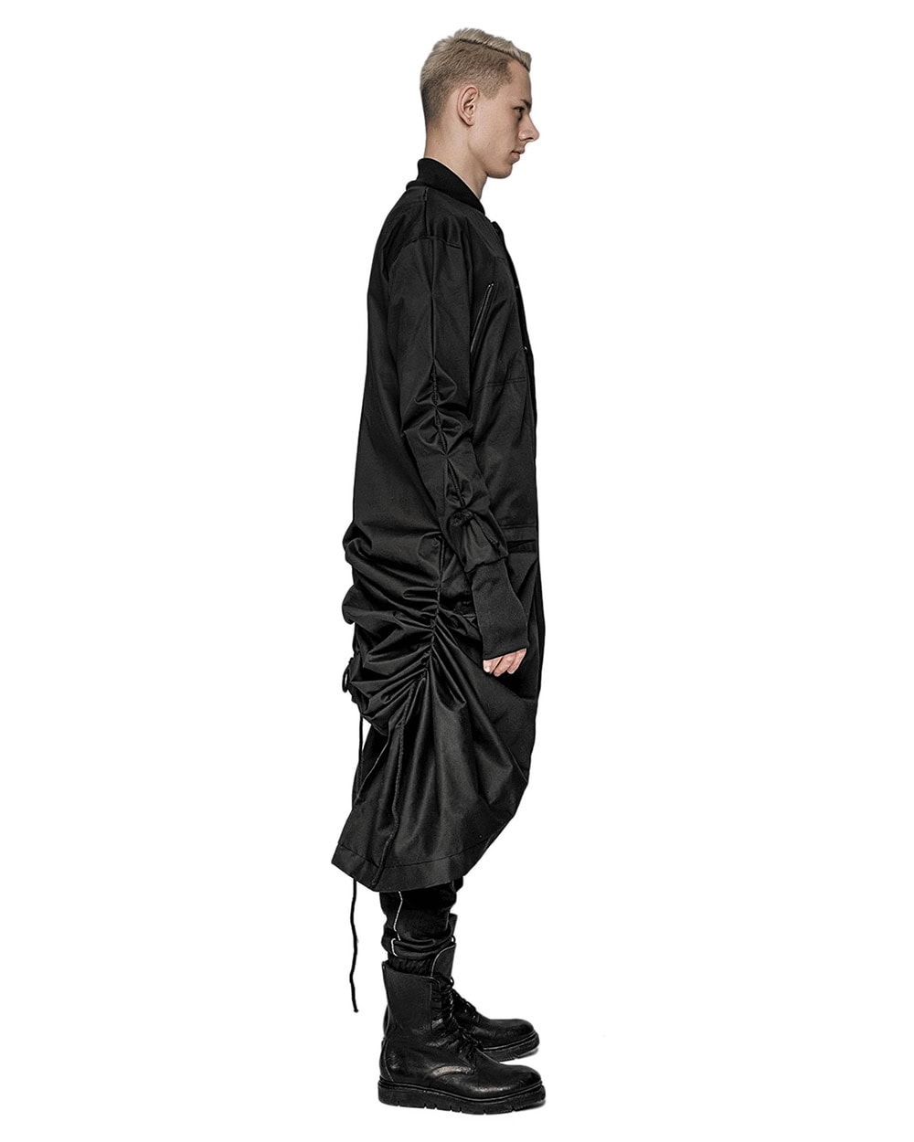 Modus Overlong Cargo Bomber Jacket - Image 5