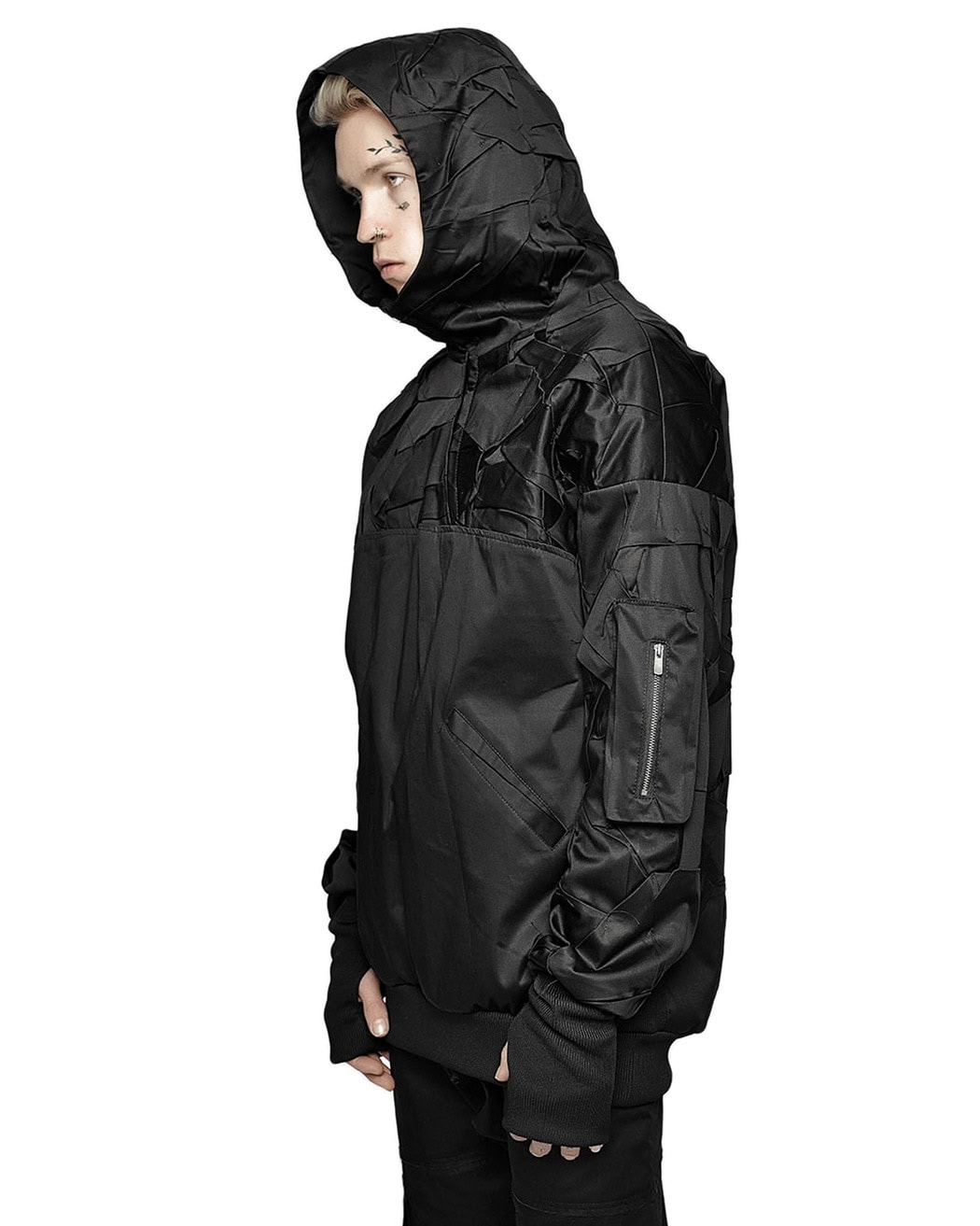 Crushed Construct Hood Jacket - Image 5
