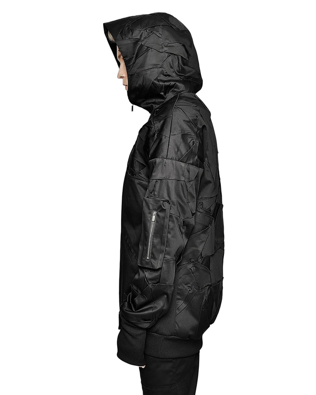 Crushed Construct Hood Jacket - Image 6