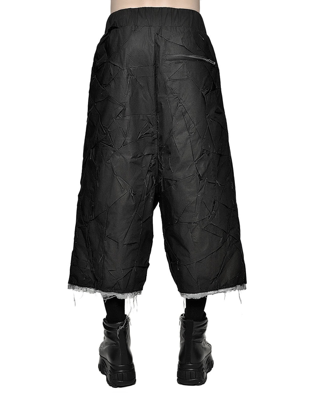 Crushed Tech Layer Crop Pants - Image 5