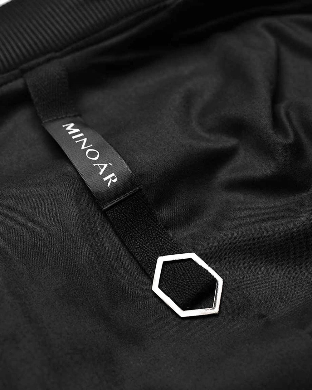 Crushed Tech Bomber Jacket - Image 7