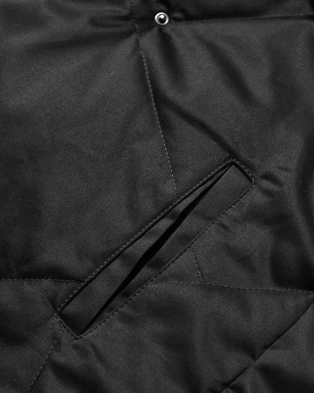 Quilted Winter High Neck Coat - Image 9