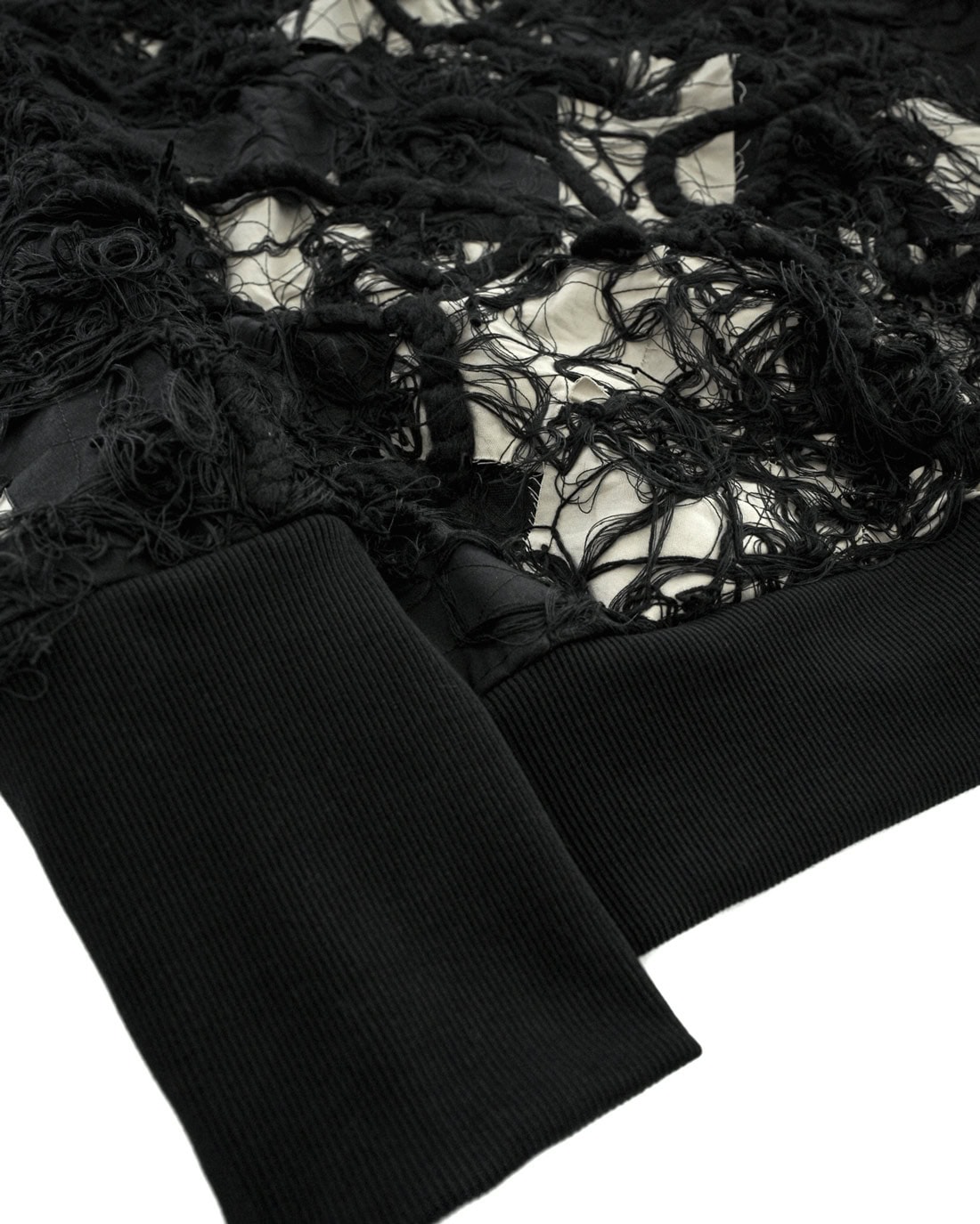 Fiber Bond Patchwork Sweater - Image 7