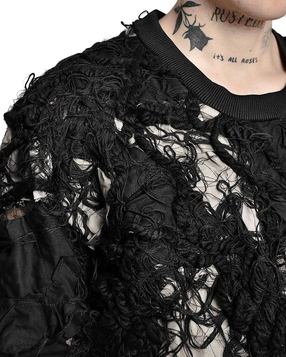 Fiber Bond Patchwork Sweater - Image 8