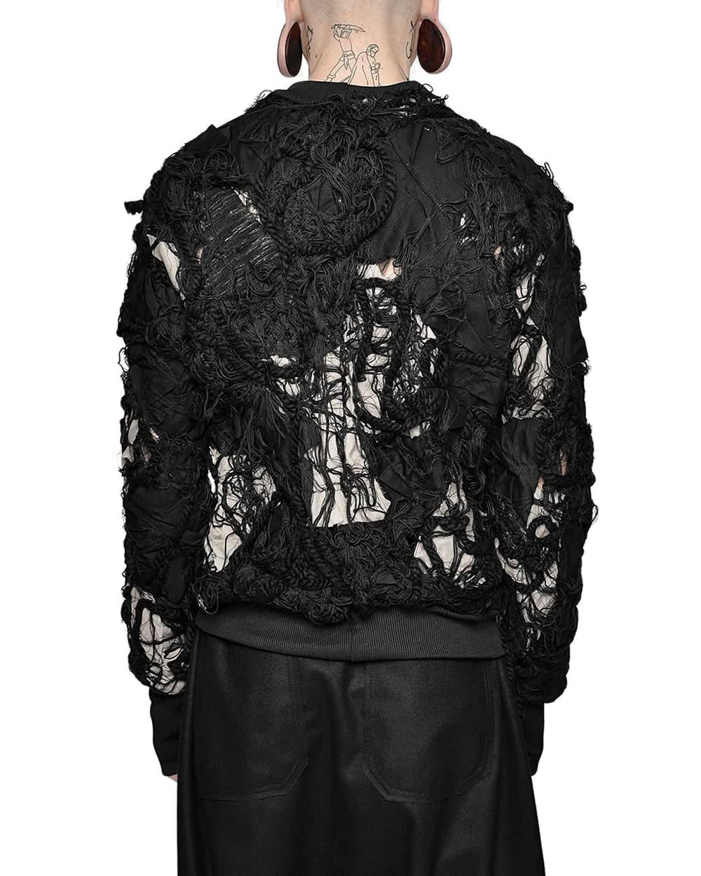 Fiber Bond Patchwork Sweater - Image 6