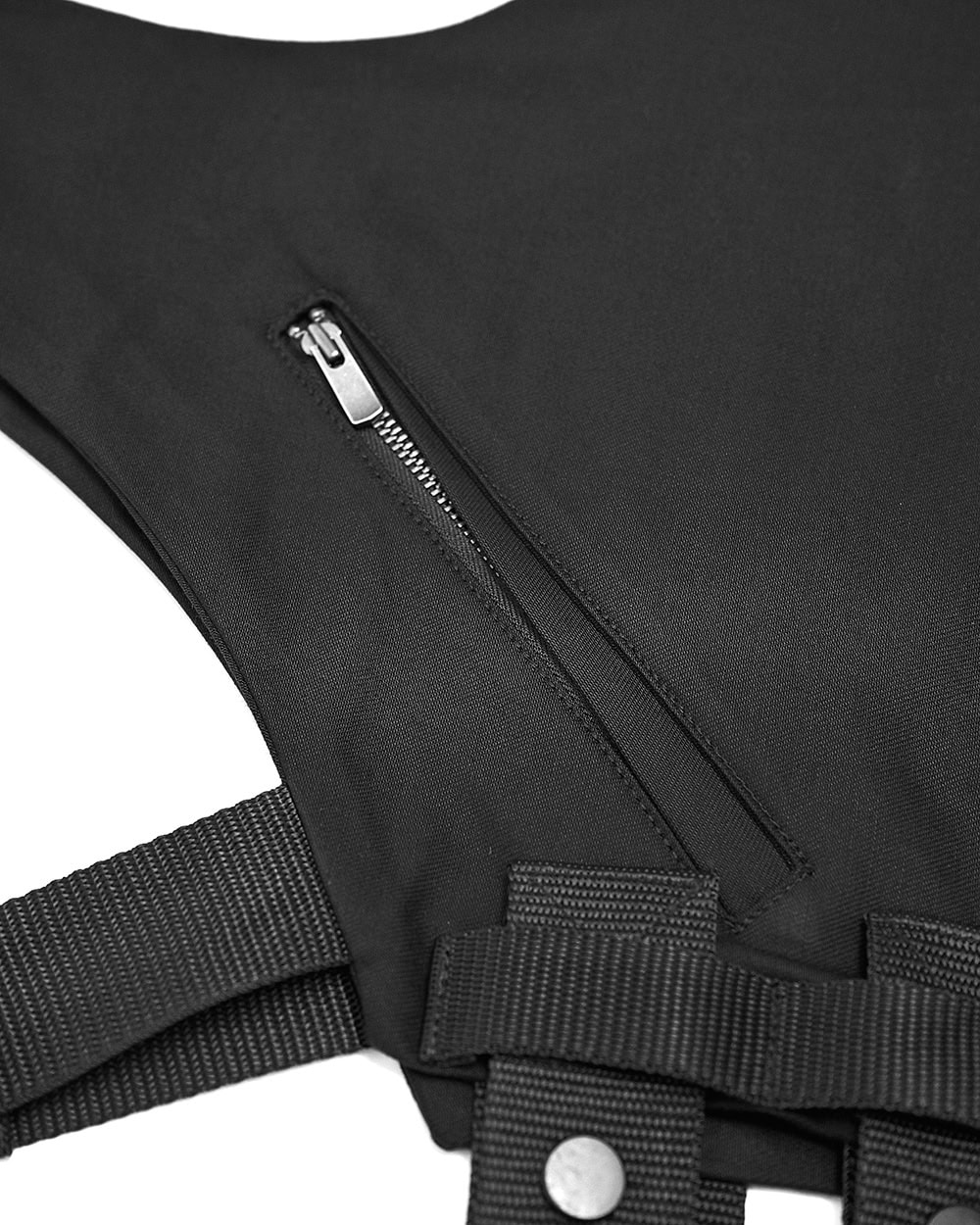 Angular Utility Crossbody Vest Bag - Image 6