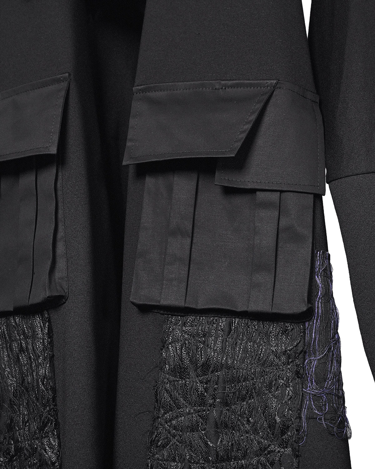 Artwork Long Draped Cardigan - Image 6