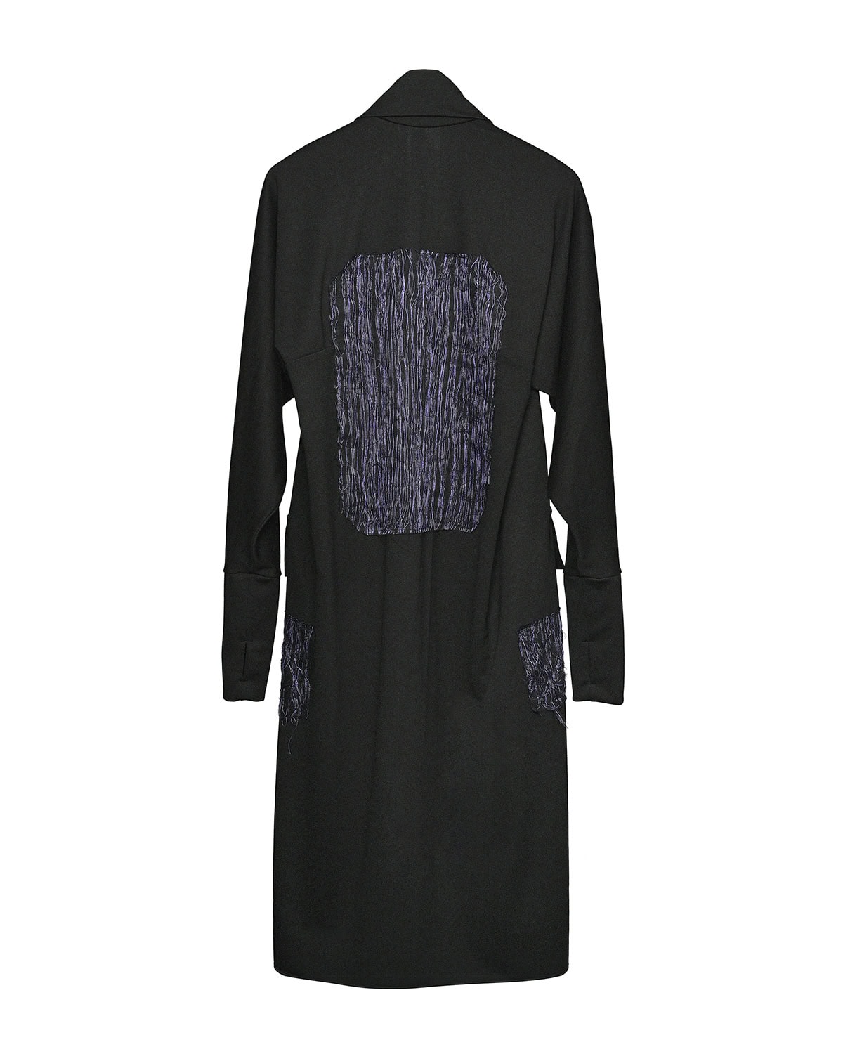 Artwork Long Draped Cardigan - Image 7