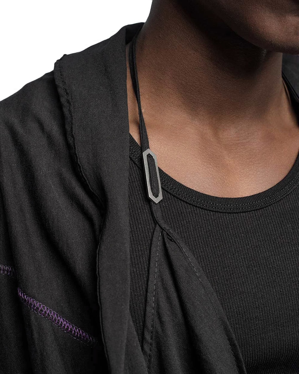 Entangle Multi-Wear Strap Sleeveless Cardigan - Image 11