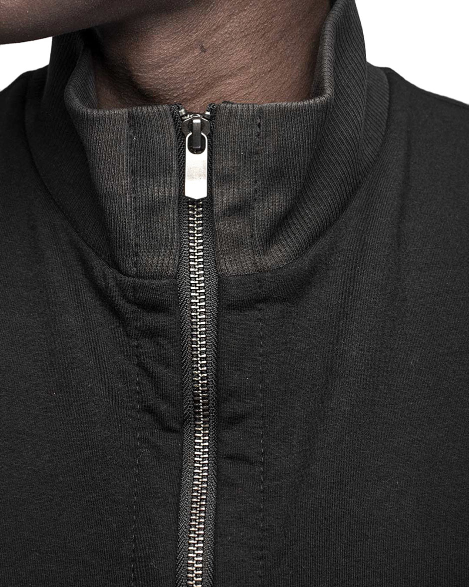 Wave Raw Jersey Zip Dyed Vest - Image 7