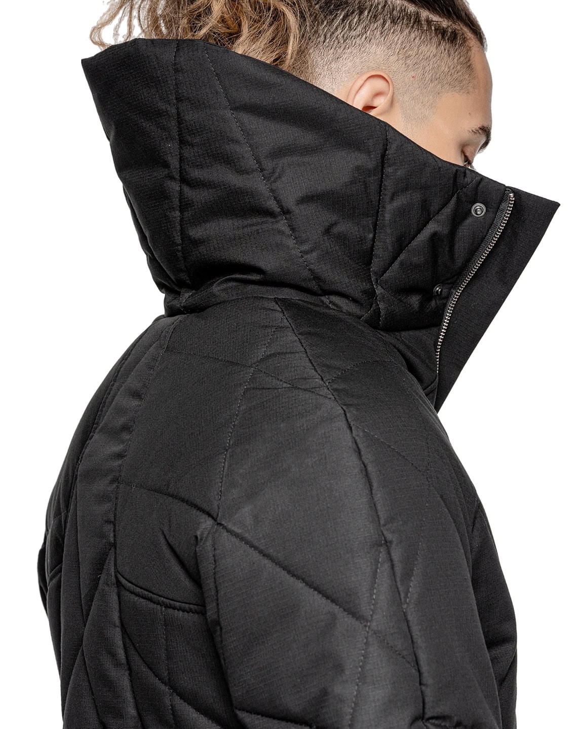 Aspect Steppmantel mit Mehrfachtaschen - Image 12