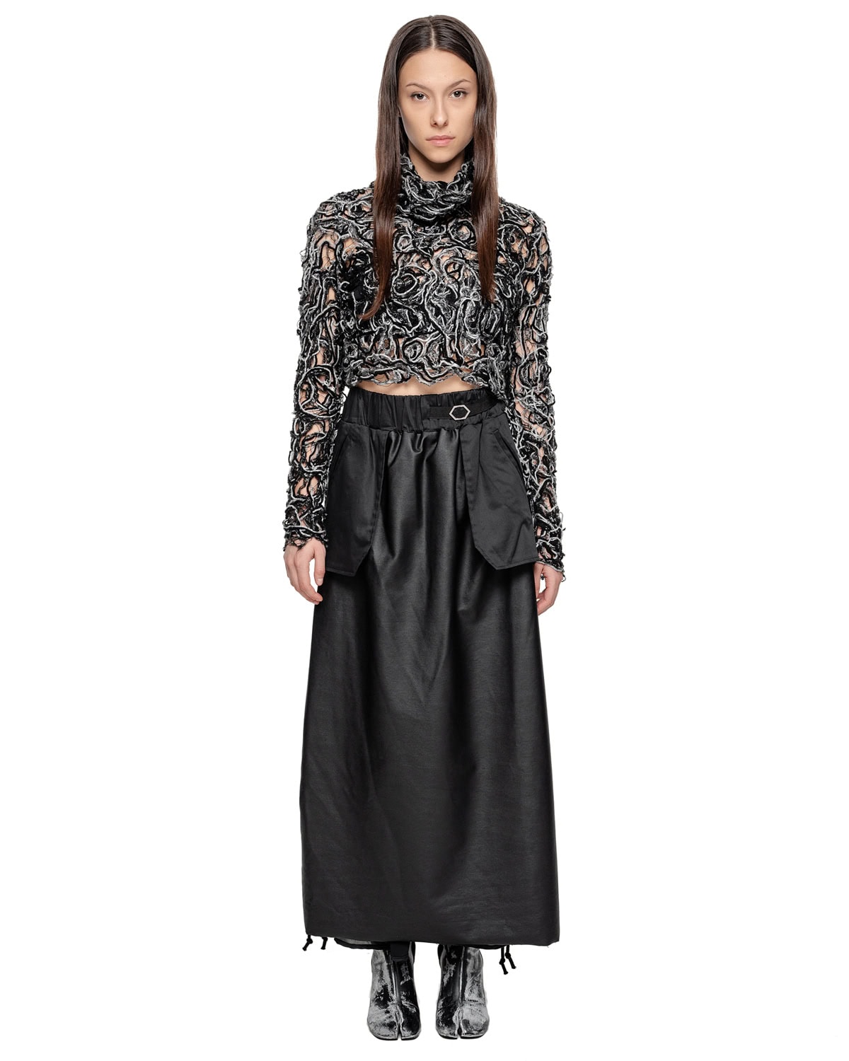 Aspect Silk Layers Fiber Adjust Skirt - Image 9