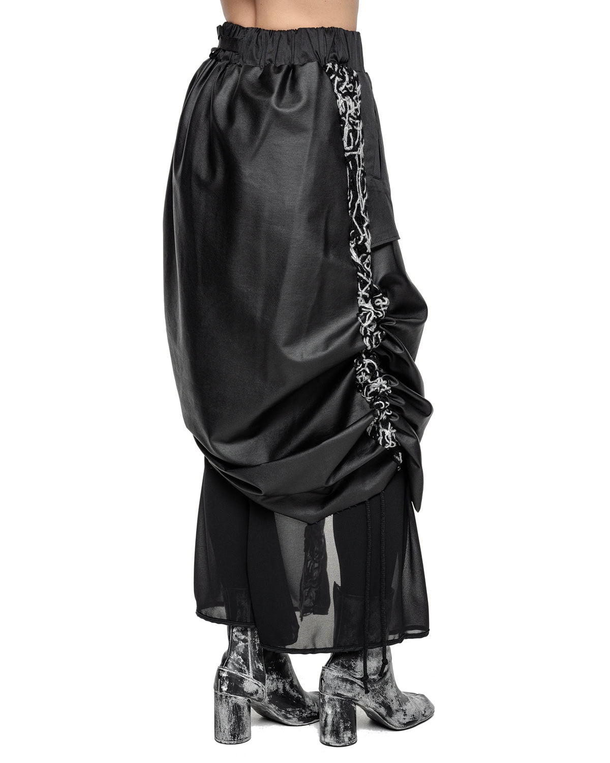 Aspect Silk Layers Fiber Adjust Skirt - Image 6