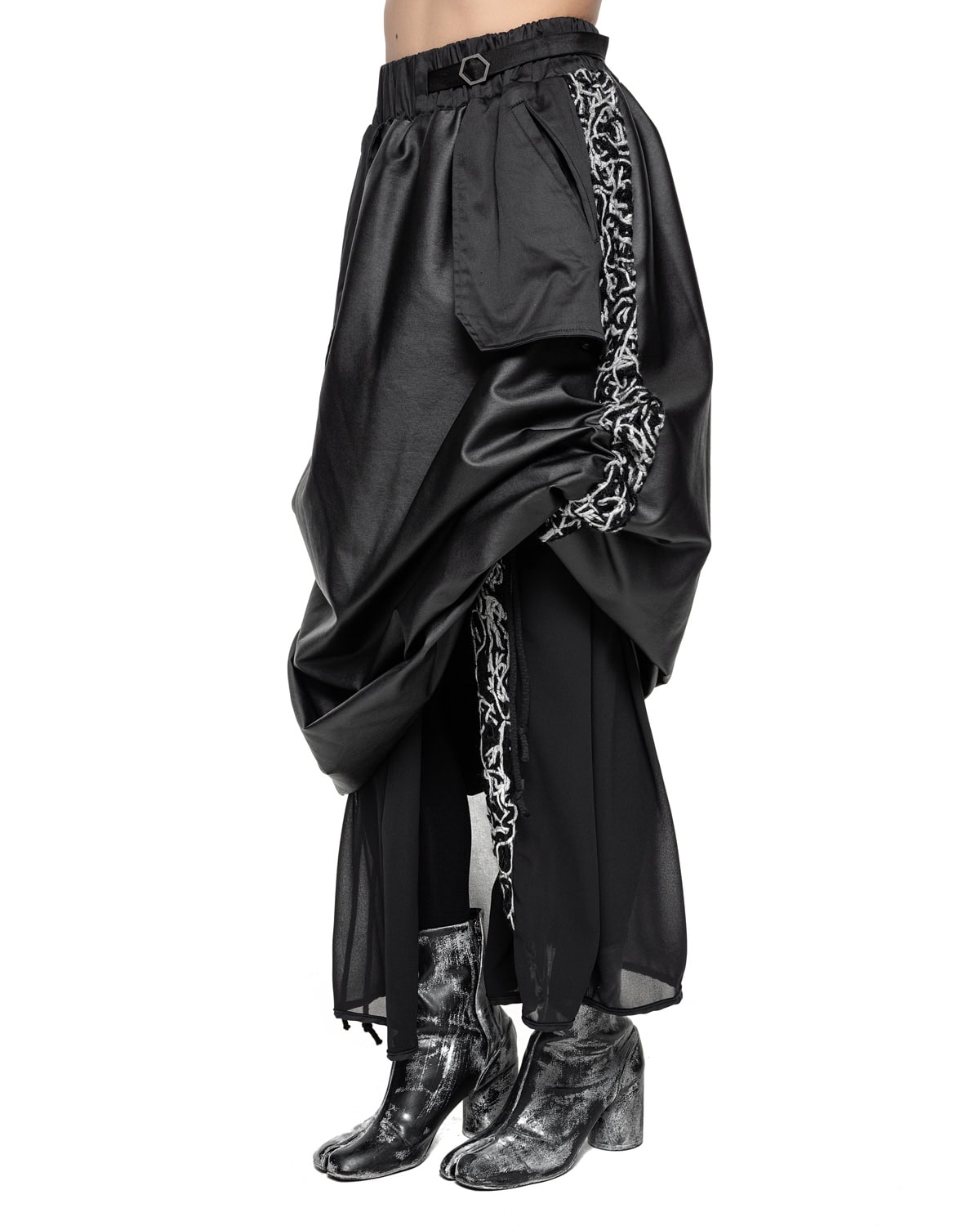 Aspect Silk Layers Fiber Adjust Skirt - Image 7