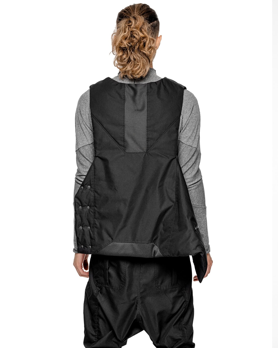 Asymmetric Ripstop Construct Vest - Image 7