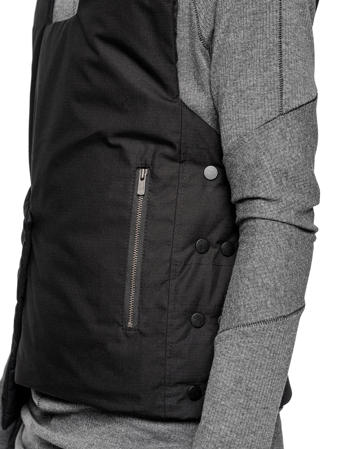 Asymmetric Ripstop Construct Vest - Image 8