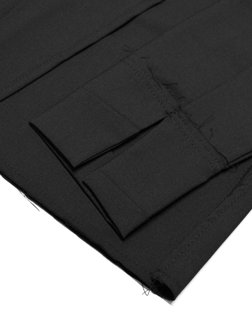 Hexagon Wool Construct Layered Shirt - Image 10