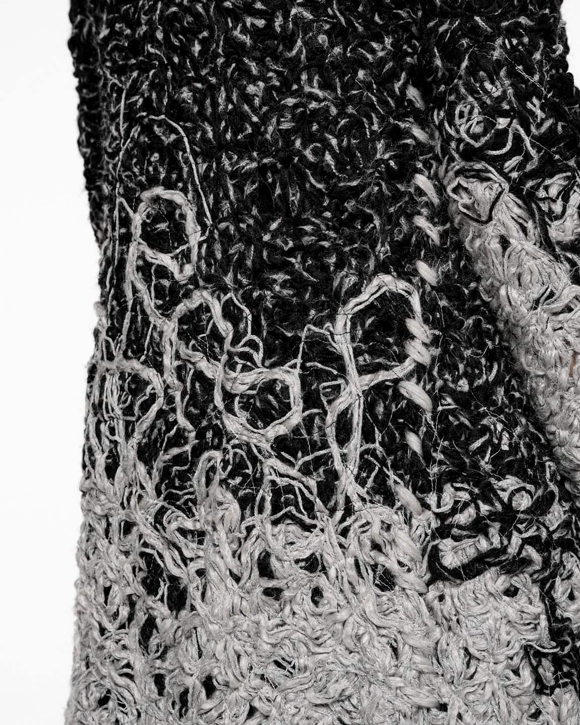 Phase Fiber Bond Dark Hooded Cardigan - Image 11