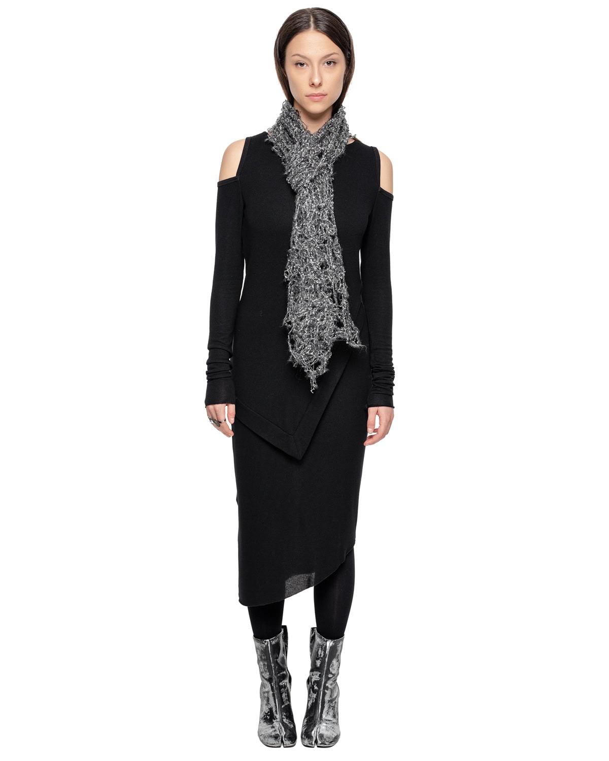 Phase Fiber Bond Nuance Grey Scarf - Image 8