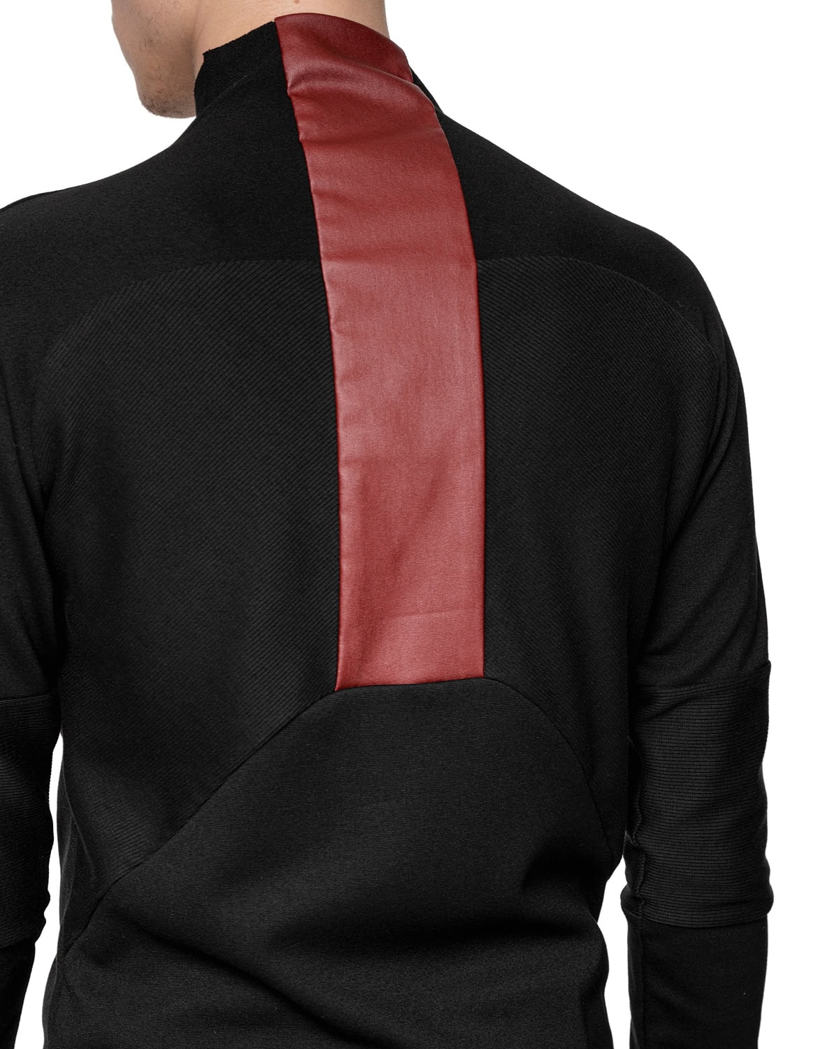 Red Charge Long Sleeve Construct Top - Image 5
