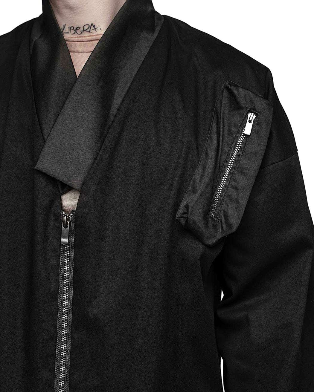 Cargo Utility Crop Kimono Jacket - Image 9