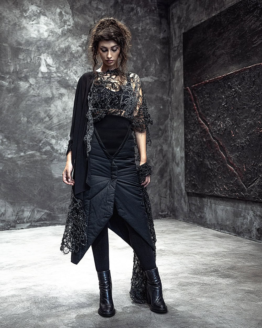 Aspect Linear Quilted Skirt - Image 6