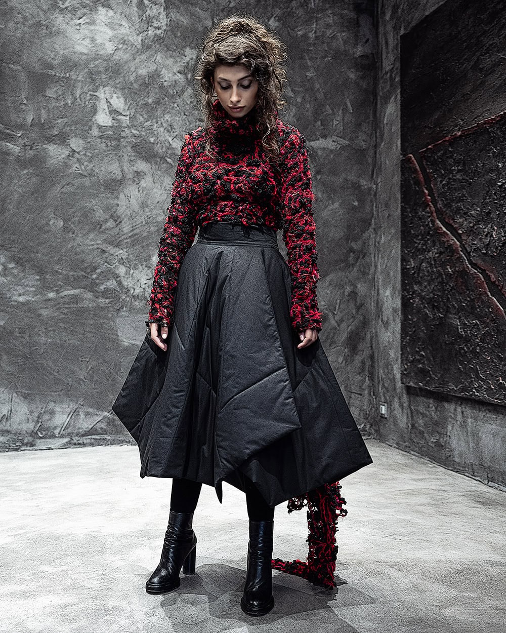 Aspect Volume Layered Skirt - Image 6