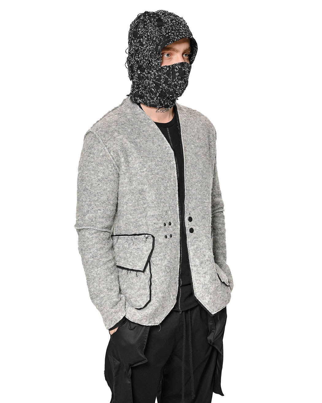 Phase Charcoal Fiber Bond Head Mask - Image 6