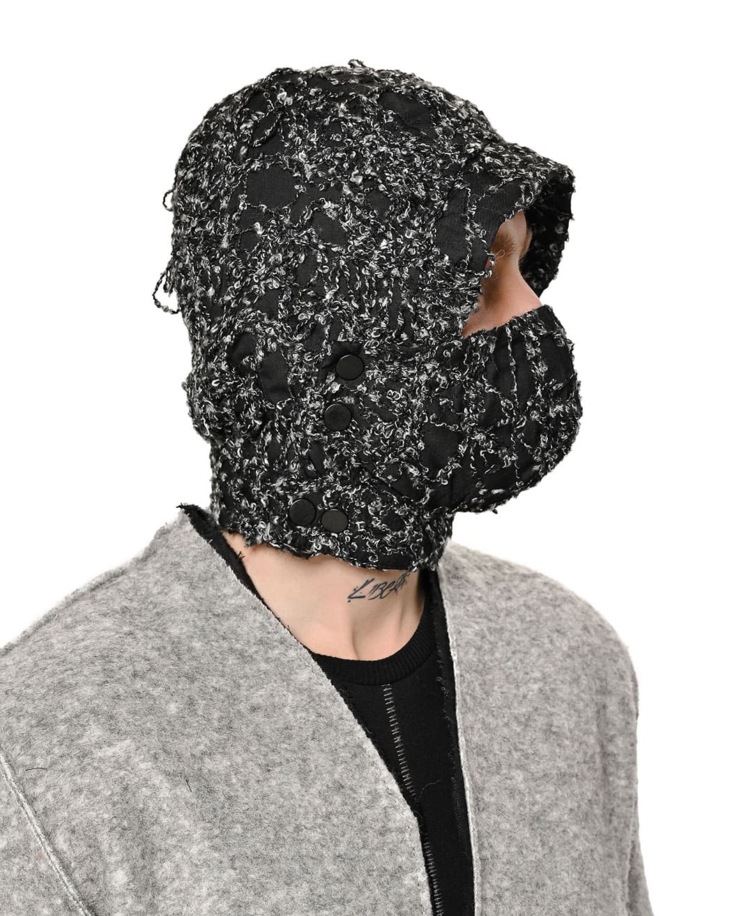 Phase Charcoal Fiber Bond Head Mask - Image 5