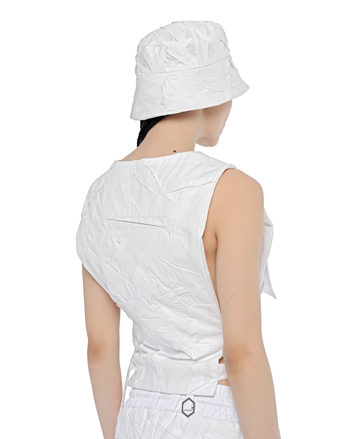 Crushed Tech Deconstruct Vest - Image 8