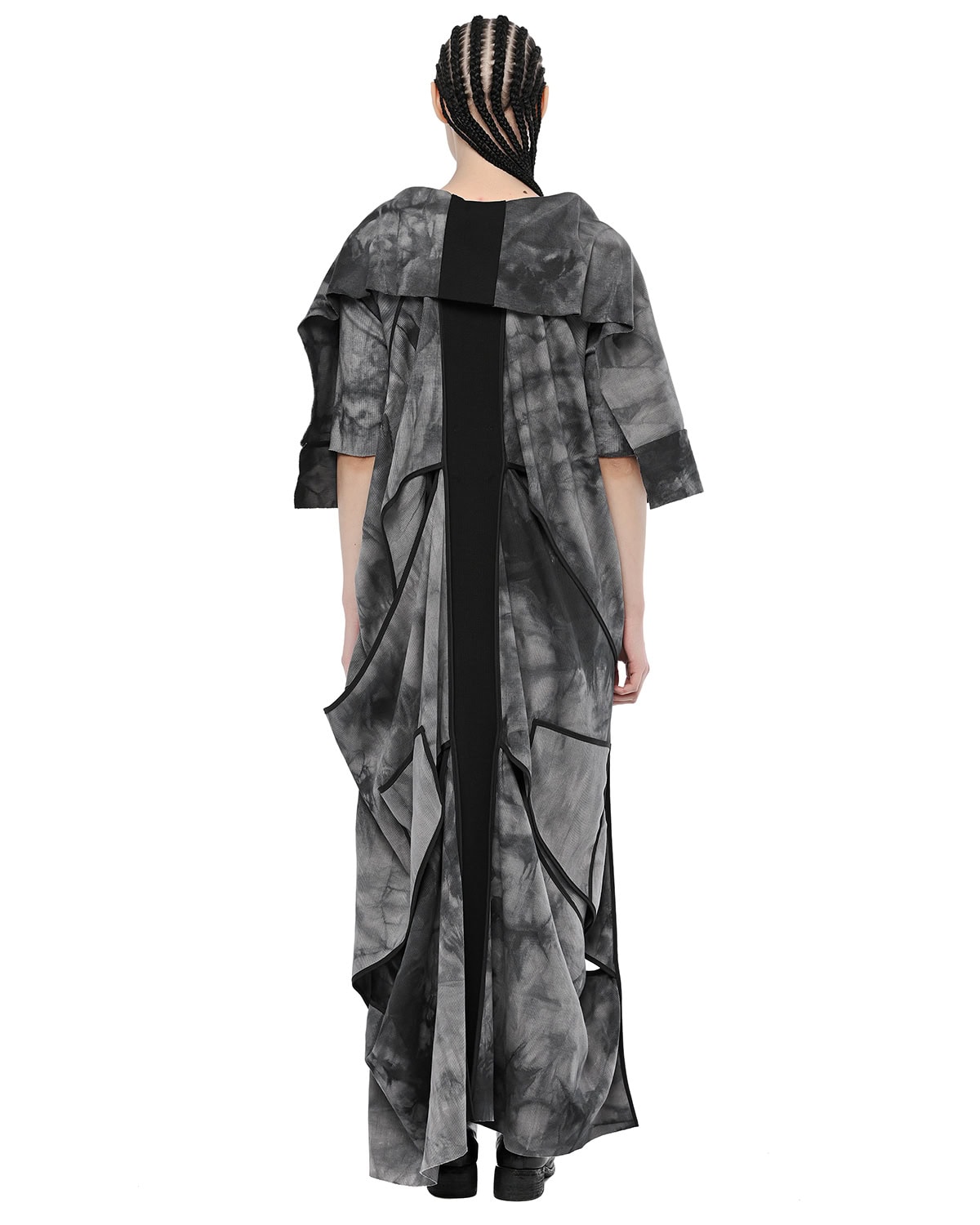 Nuance Dyed Division Cut Cardigan - Image 7