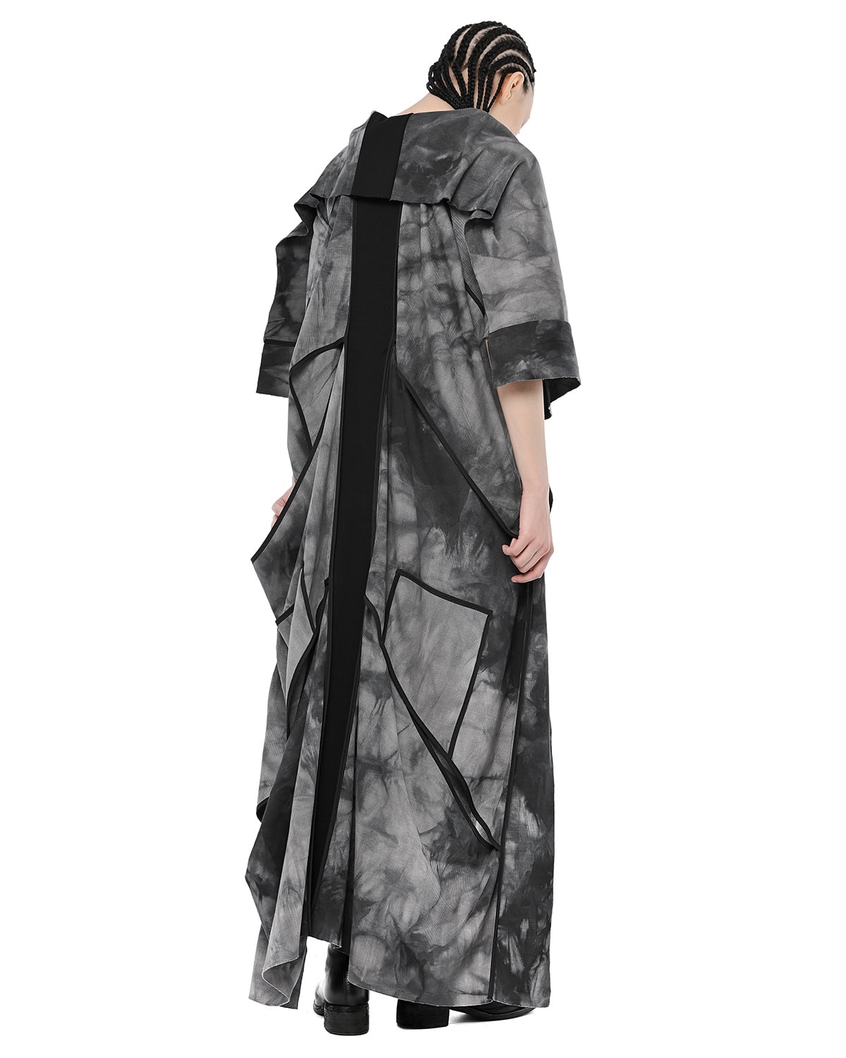 Nuance Dyed Division Cut Cardigan - Image 9