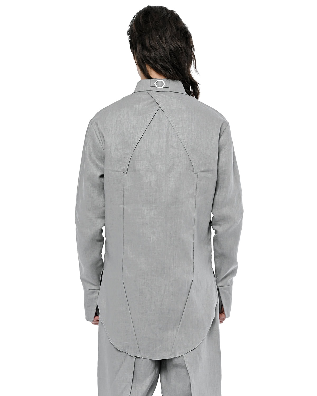 Trigon Layered Collar Shirt - Image 6