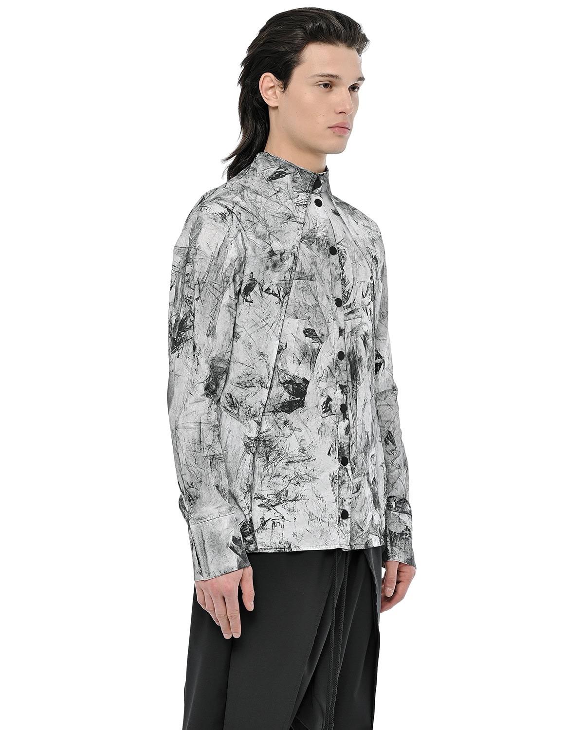 Trigon Layered Object Coated Shirt - Image 5