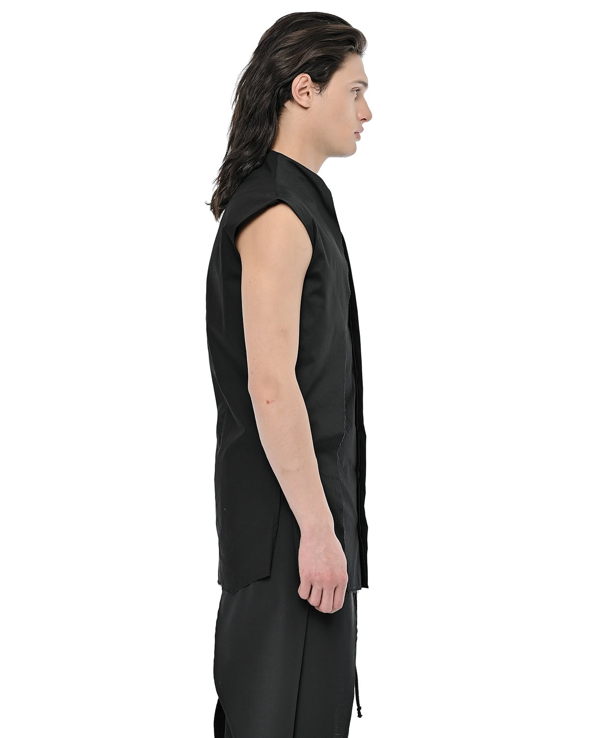 Trigon Layered Sleeveless Shirt - Image 5