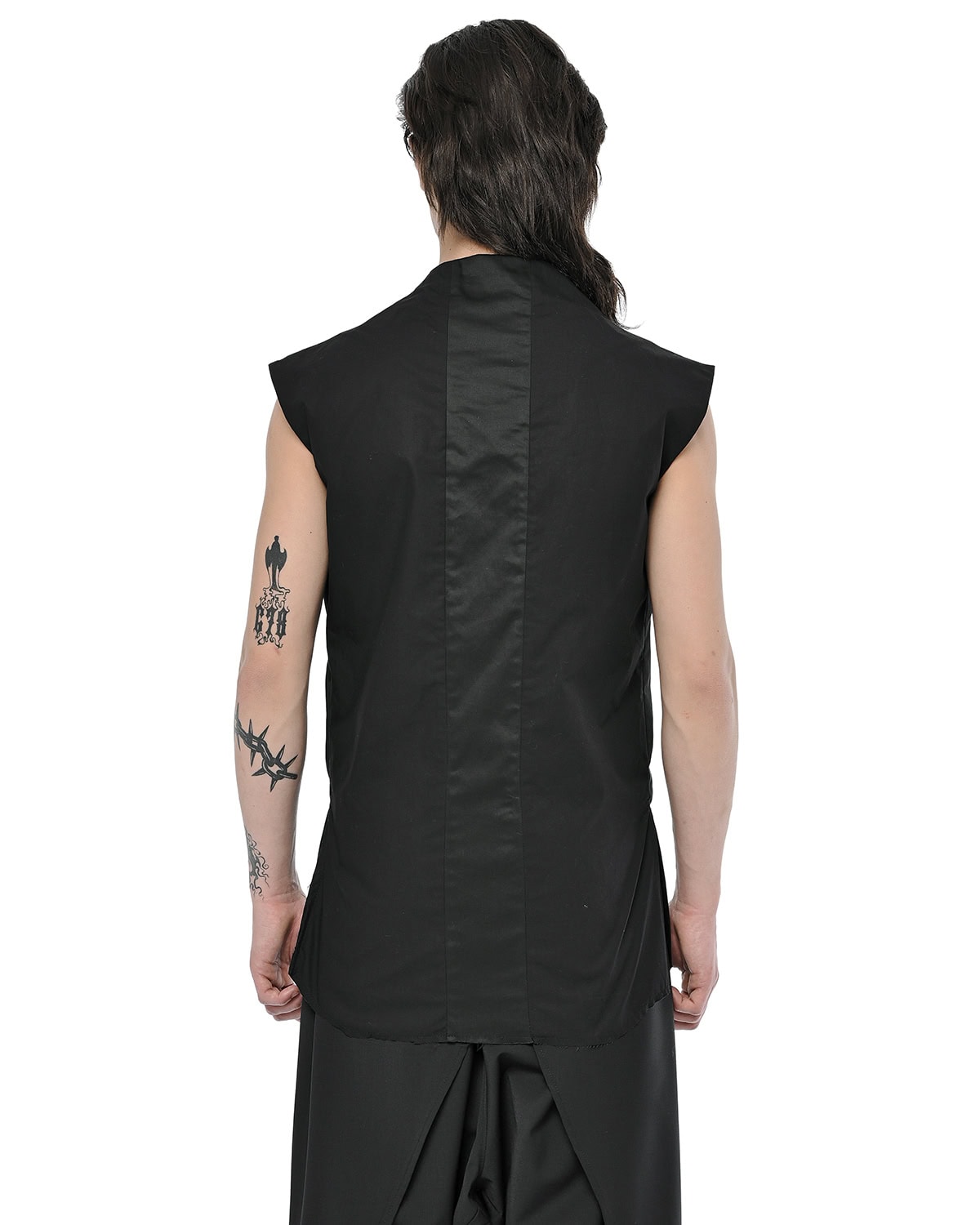 Trigon Layered Sleeveless Shirt - Image 6