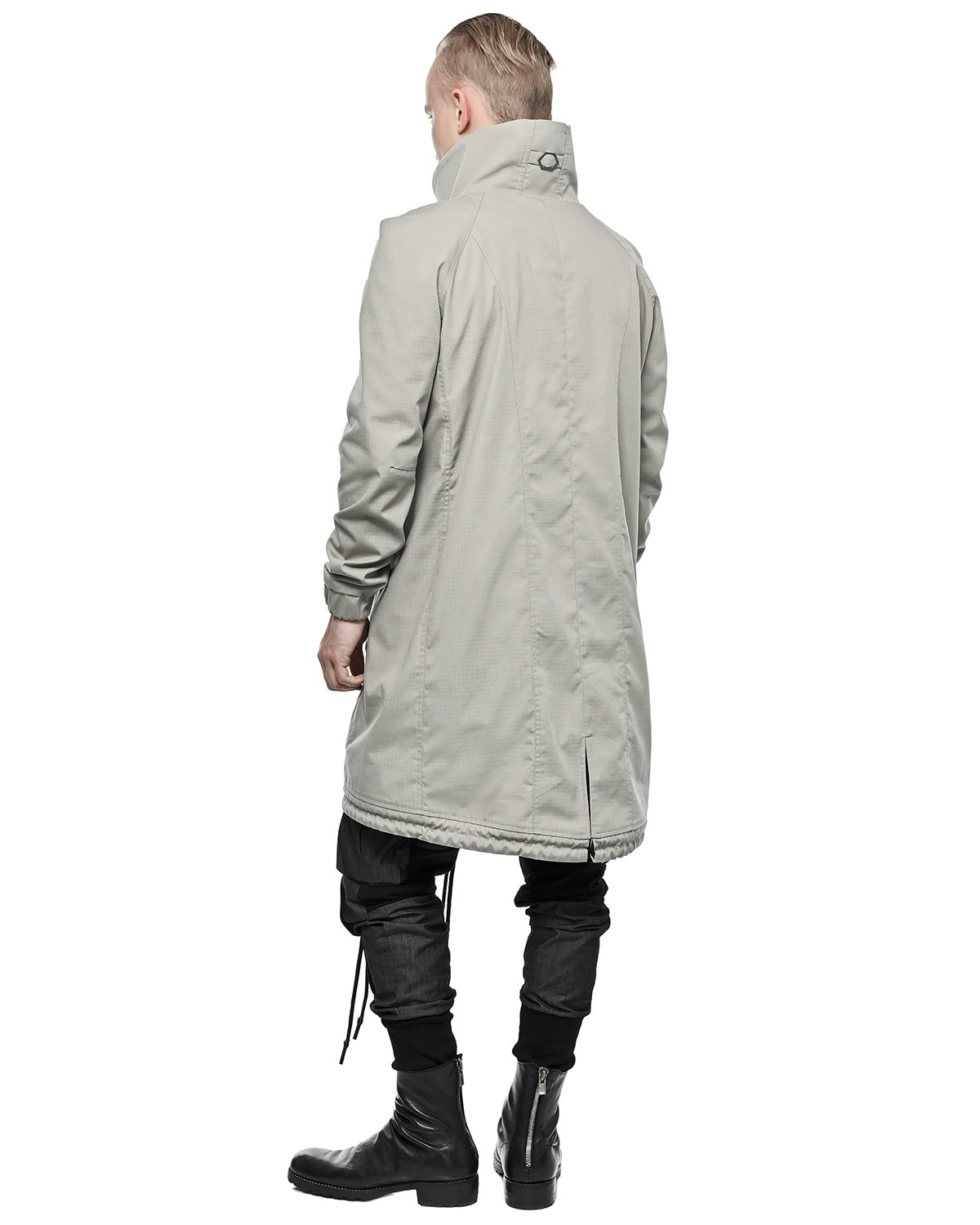 Ripstop High Collar Hexagon Parka - Image 6