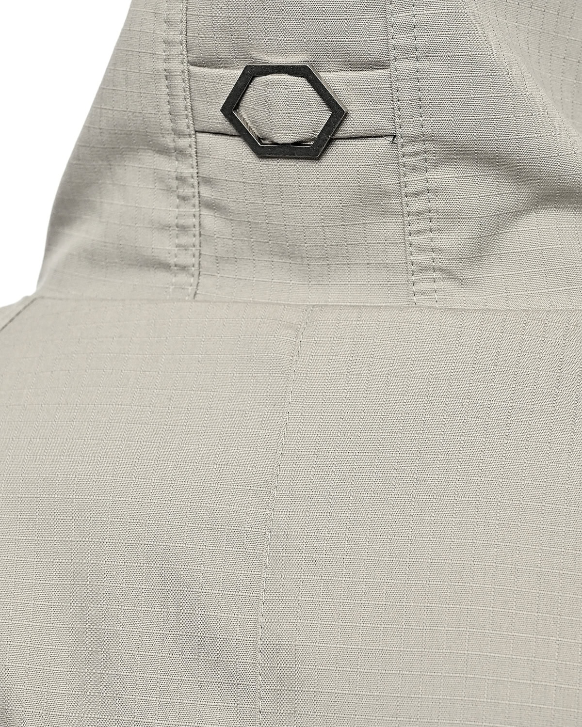 Ripstop High Collar Hexagon Parka - Image 9